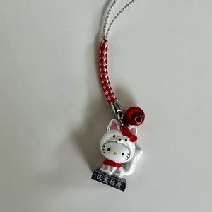 Hello kitty phone charm